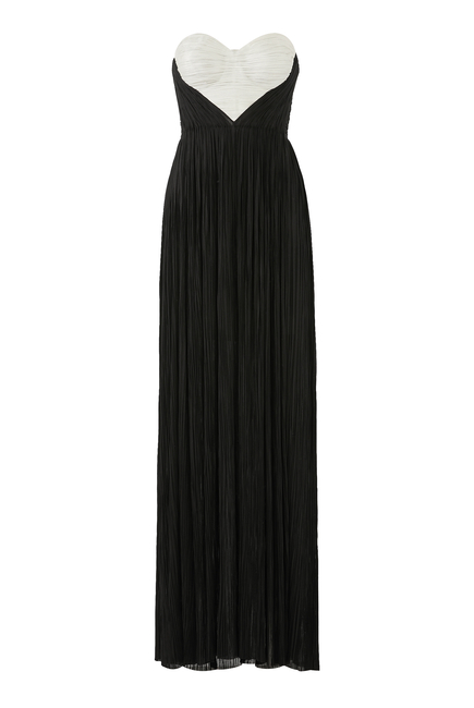 Xandra Pleated Gown